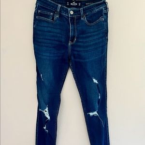 Hollister ripped jeans